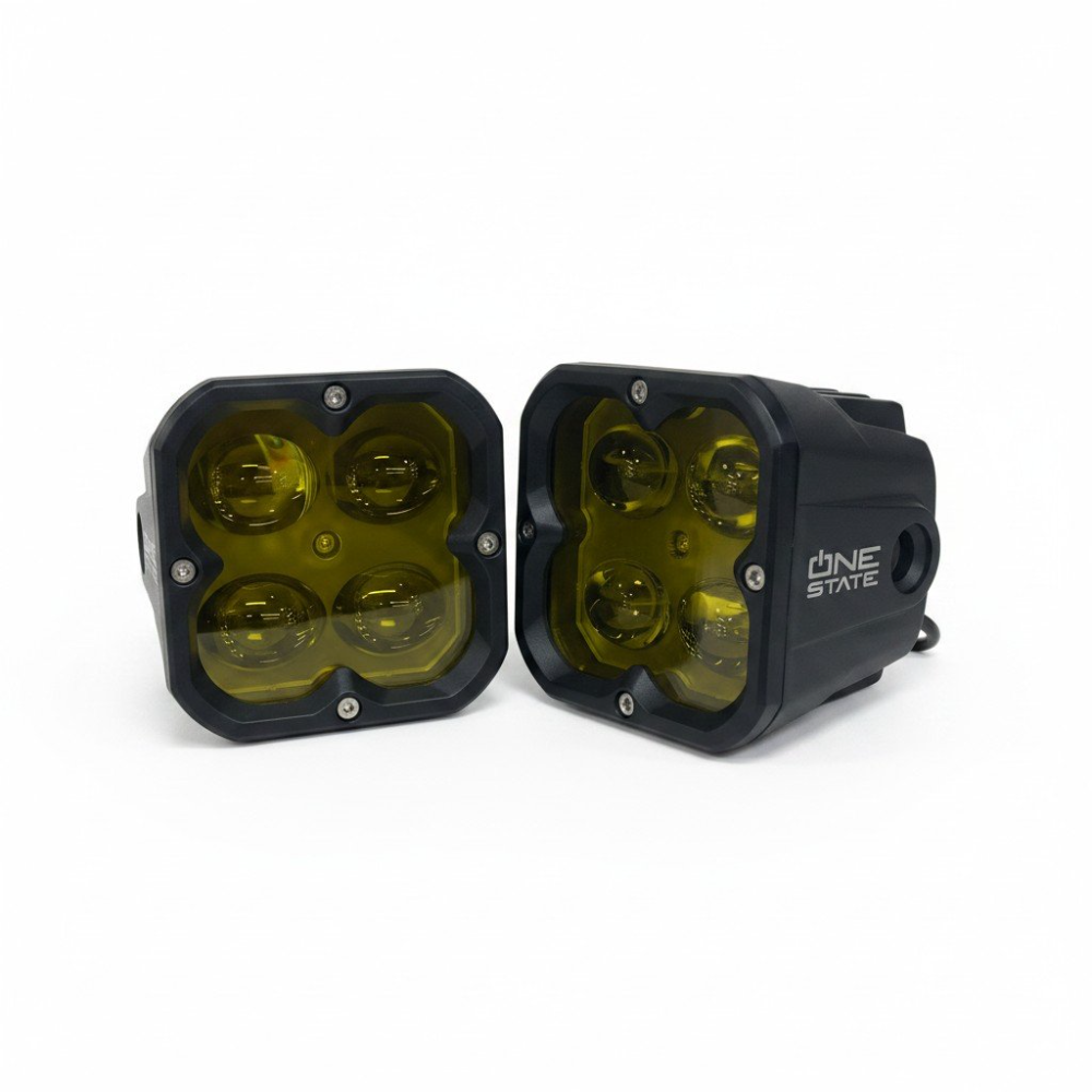 Exploradora LED ONE STATE OS3 Cubo 3" 20W 4 LED (Par)